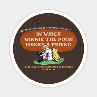 In Which Winnie the Pooh Makes a Friend Magnet